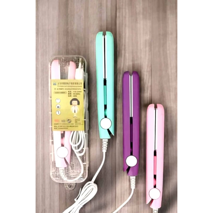 BFS 180°C Isı ve Uzun Süre Kalıcı Düzlük Sağlayan Mini Saç Düzleştirici