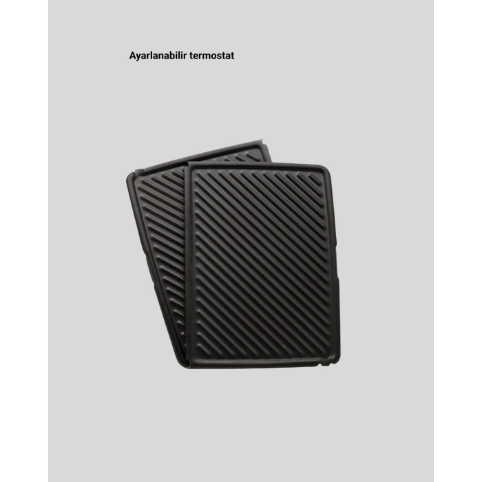 BFS 2000 Watt Tost Makinesi 6 Dilim Kapasiteli Döküm Plakalı Üç Kademeli Isı Ayarlı