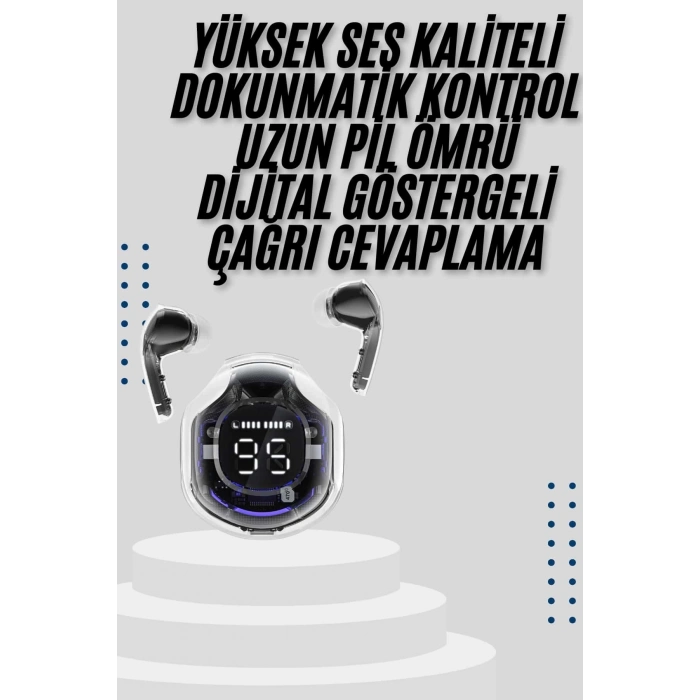 BFS 2025 Model Kablosuz Bluetooth Kulaklık ANC ENC Destekli HİFİ Stereo