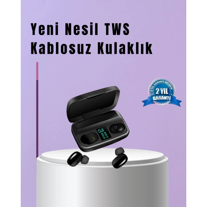 BFS 22 Kez Şarj İmkanı Sunan A10s TWS Bluetooth Stereo Kulaklık