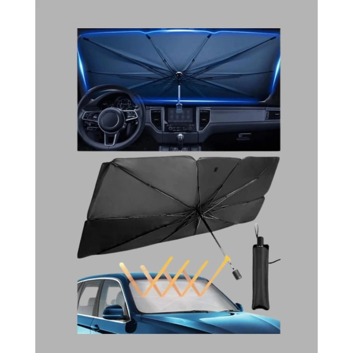 BFS 360° Ayarlanabilir Ön Cam Güneşliği – Pratik Kullanım ve Dayanıklı Yapı