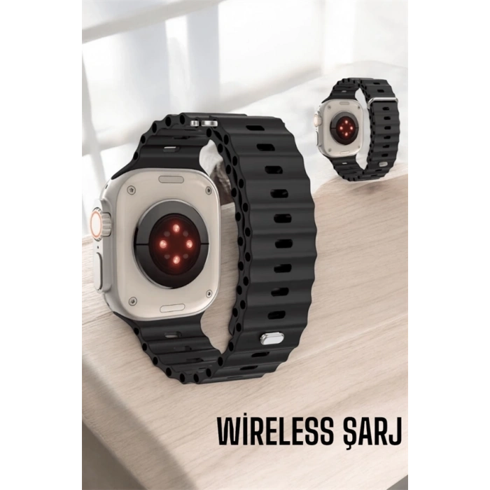 BFS 45 MM Gri Kasa Ultra Akıllı Saat Sesli Görüşme, Sağlık Takibi, Suya Dayanıklı