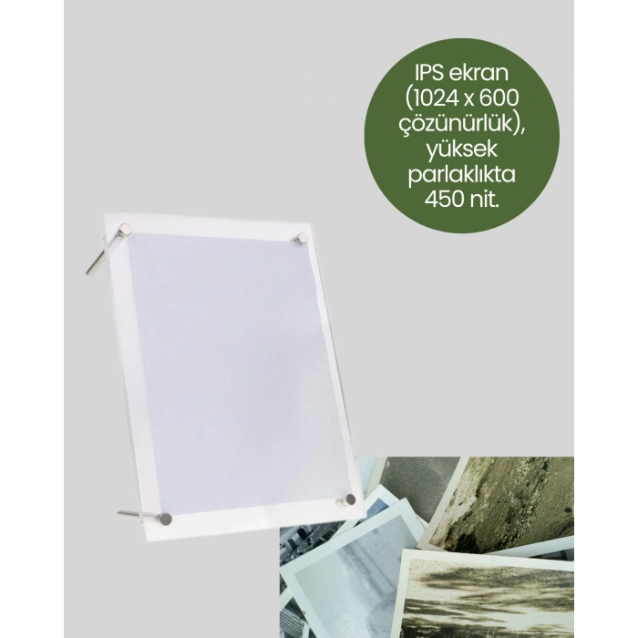 BFS 4GB Hafızalı 7 İnç Dijital Fotoğraf Çerçevesi – Yüzlerce Anınızı Saklayın