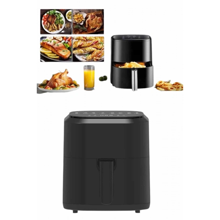 BFS 4L Airfryer Hazneli Hava Fritözü Yağsız Fritöz Taşınabilir Fırın İşlevi Gören Pratik