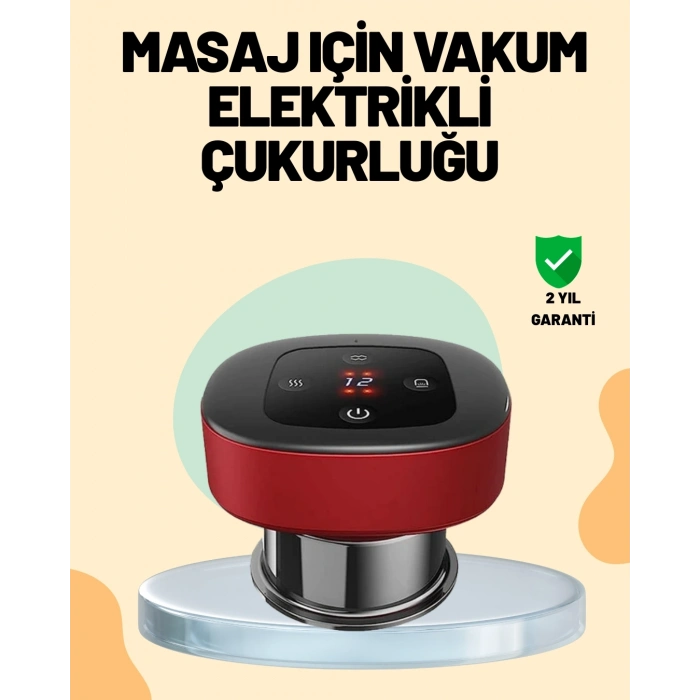 BFS 4’ü 1 Arada Elektrikli Çukurluk Masaj Seti Isı Masaj ve Kırmızı Işık