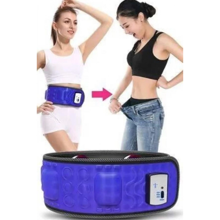 BFS 5 Motorlu Titreşimli Masaj Aleti Masaj Kemeri Göbek Bel İnceltmeye Uygun