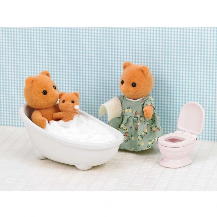 BFS   5148 Sylvanian Families Banyo ve Tuvalet Seti (figürler dahil değildir) +3 yaş