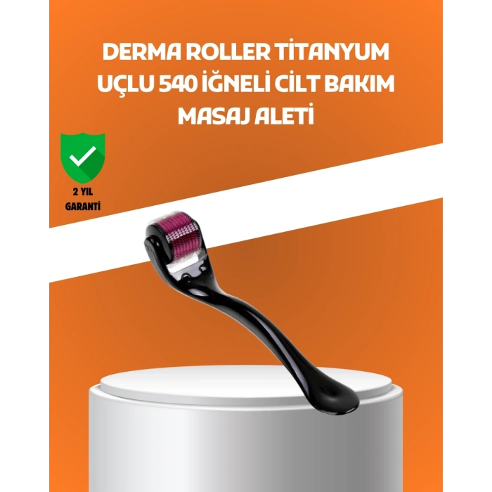 BFS 540 İğneli Titanyum Dermaroller Profesyonel Ev Tipi Cilt Yenileme Aparatı
