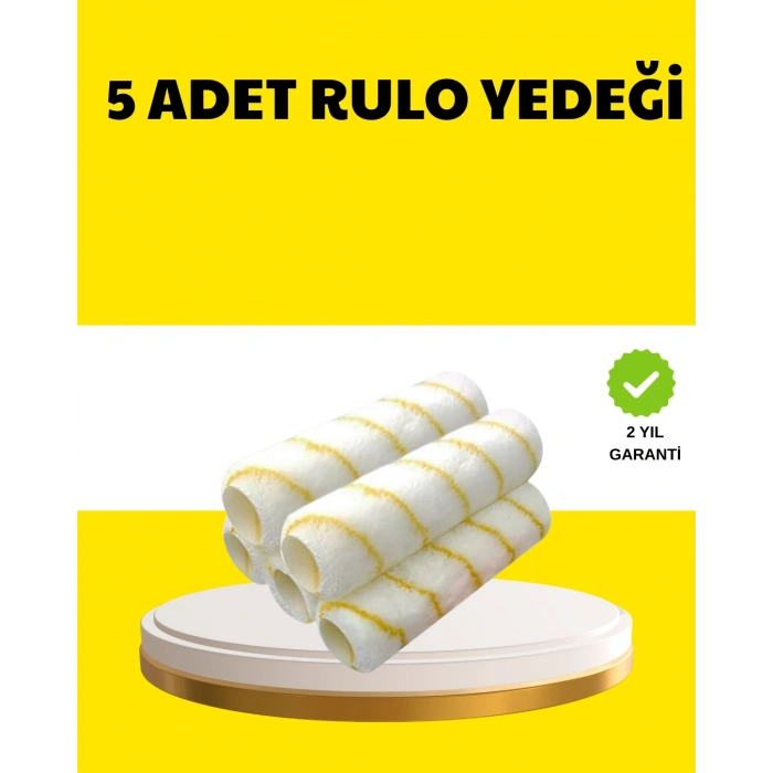 BFS 5’li İnce İşçilik Boya Rulo Seti Pürüzsüz ve Eşit Kaplama