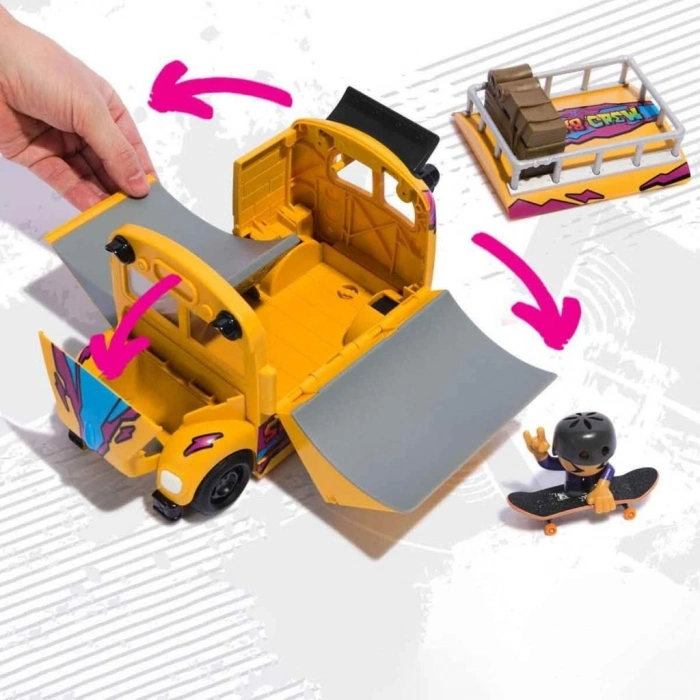 BFS 6071034 Tech Deck SK8 Crew Oyun Seti