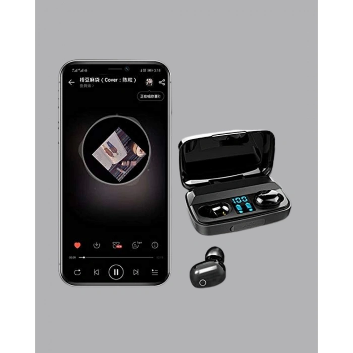 BFS A10s TWS Bluetooth 5.0 Kulaklık – Powerbank’li Şarj Kutusu, Dokunmatik Kontrol, Gerçek Stereo