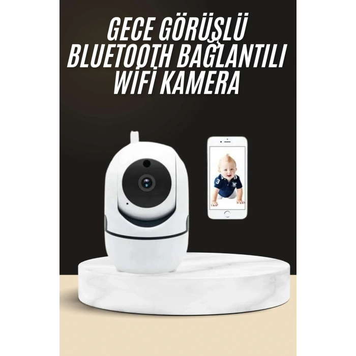 BFS Akıllı Güvenlik Kamerası HD Görüntü Kalitesi Hareket Algılama Wifi Kamera