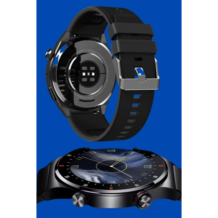 BFS Akıllı Saat Amoled Ekran Bluetooth Bağlantılı Sesli Görüşme Nabız Ölçer