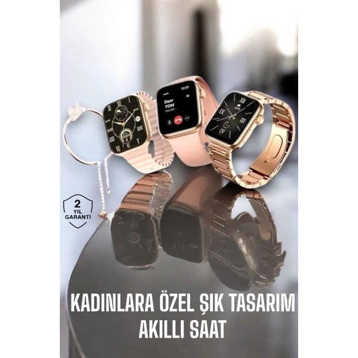BFS Akıllı Saat Kadınlara Uyku Ve Sağlık Takibi Yapabilen Bileklik Hediyeli