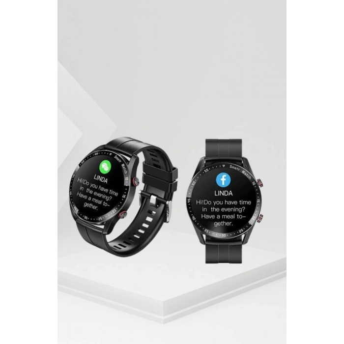 BFS Akıllı Saat Yeni Model Sesli Asistan Bildirim Görme Bluetooth Bağlantılı Müzik Dinleme