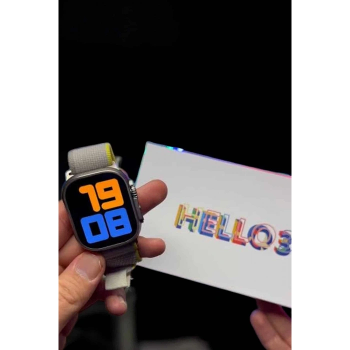 BFS Akıllı Saat Yeni Nesil Sesli Asistan Uyku ve Sağlık Takibi Adımsayar