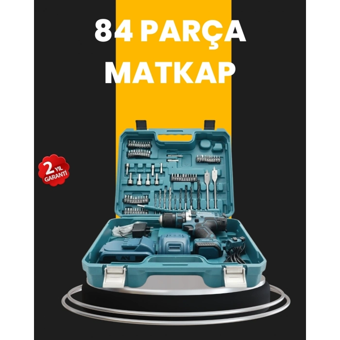 BFS Akülü Matkap Vidalama Seti Çok Amaçlı Aksesuarlarla