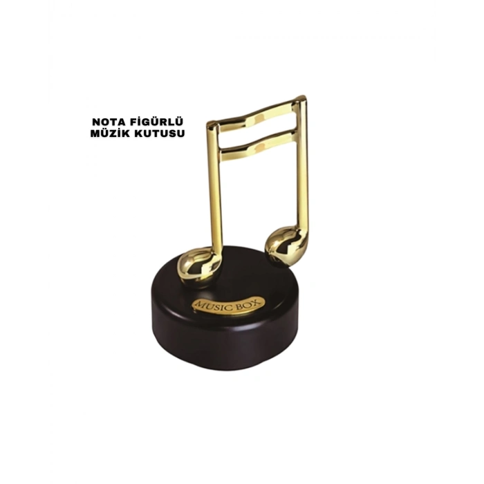 BFS Altın Nota Figürlü Müzik Kutusu