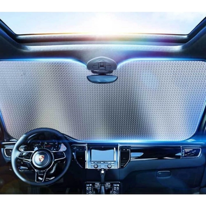 BFS Araç Ön Cam Güneşlik UV ve Isı Koruma Katlanabilir Toyota Corolla Skoda Superb Dacia Duster Ford Focus