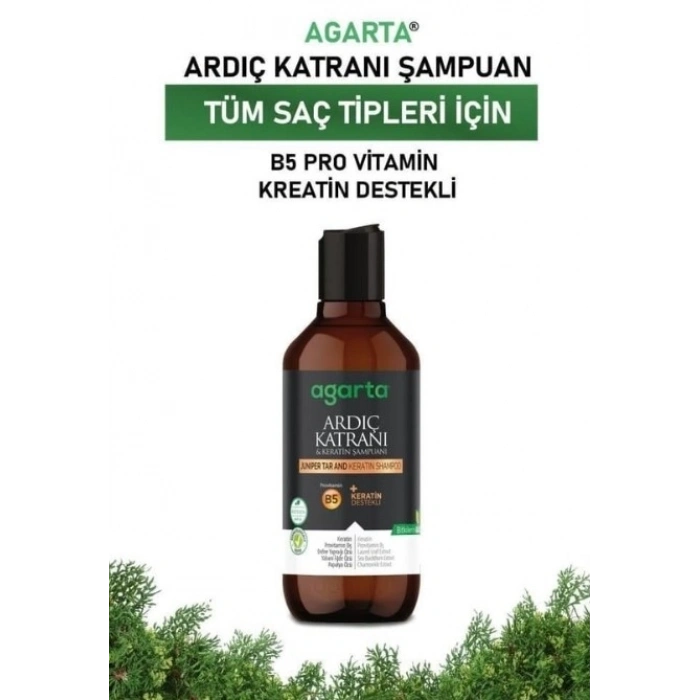 BFS    Ardıç Katranı & Keratin Şampuanı 400ml