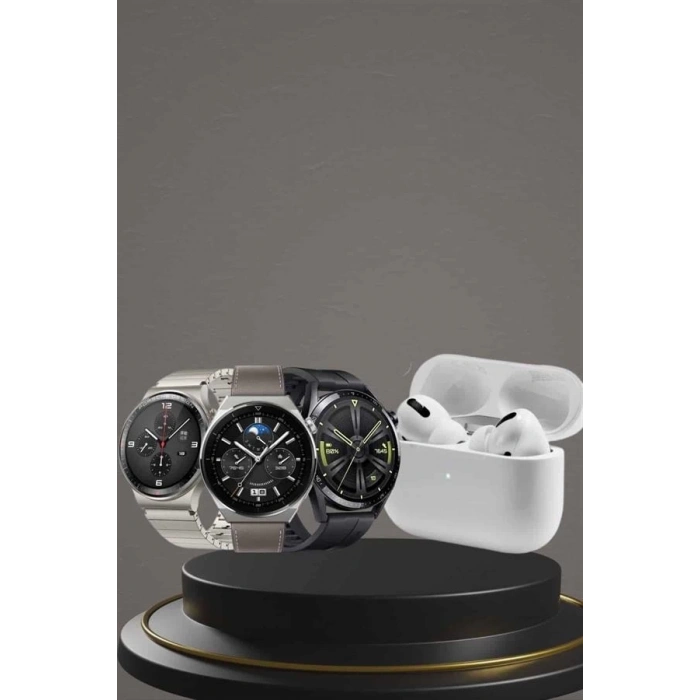 BFS Aynalı Bluetooth Kulaklık Yeni Nesil Akıllı Saat Titreşimli Nabız Ölçer Spor Modları