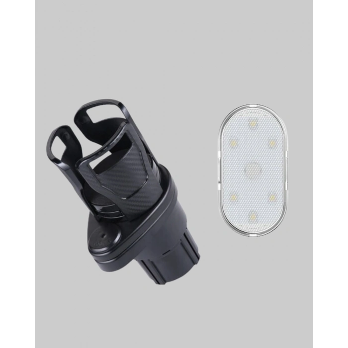 BFS Bardak Tutucu ve Manyetik LED Ambiyans Işığı 2’li Set