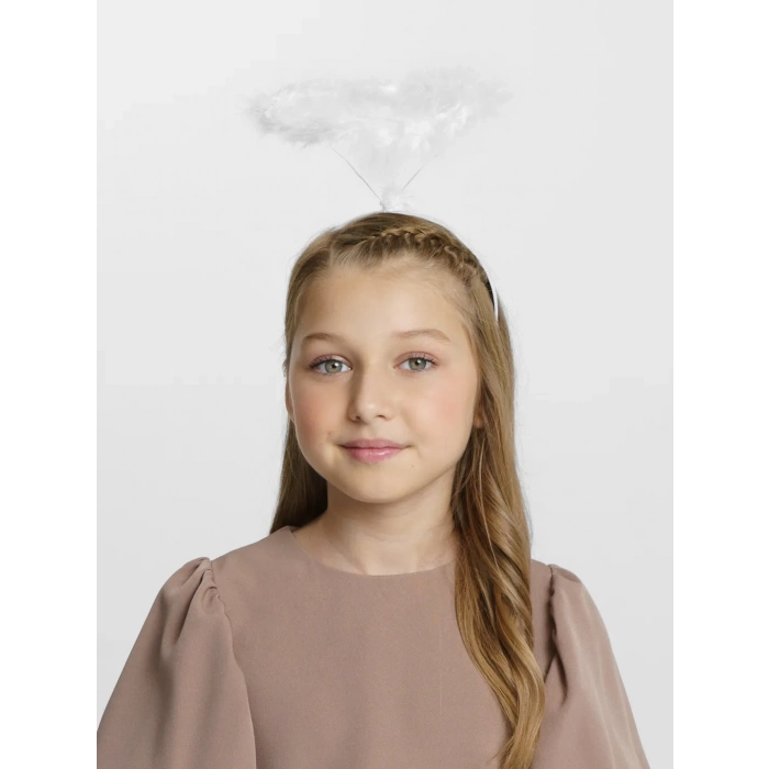 BFS Beyaz Otrişli Tüylü Esnek Yapı Melek Haresi Melek Tacı