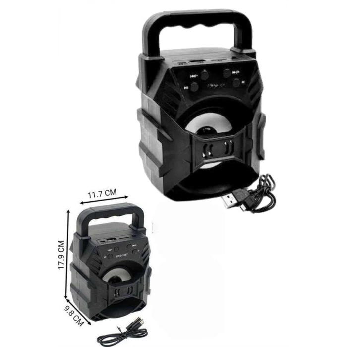 BFS Bluetooth Hoparlör Android ve İOS Uyumlu Ses Bombası USB Girişli Taşınabilir