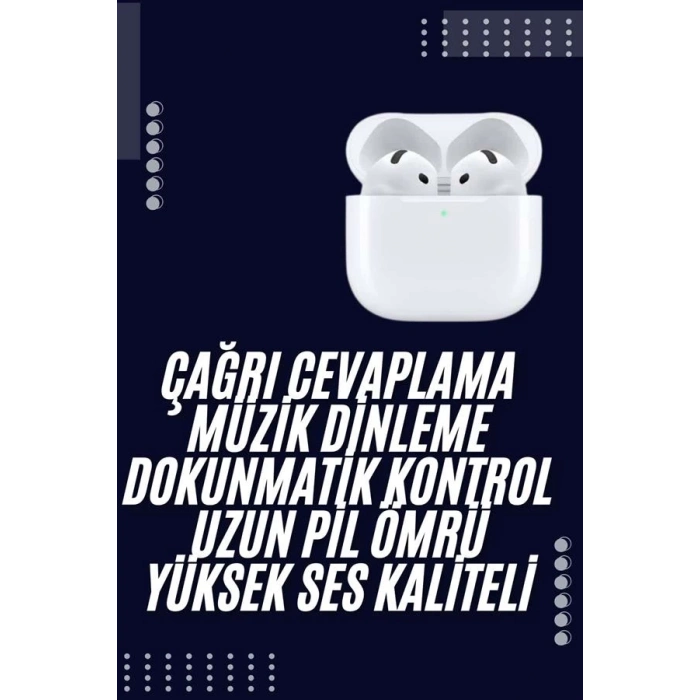 BFS Bluetooth Kulaklık Beyaz Çağrı Cevaplama Dokunmatik Kontrol Kablosuz