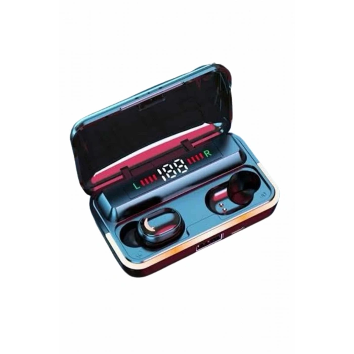 BFS Bluetooth Kulaklık Dijital Şarj Göstergeli Powerbankli Bass Özellikli Kablosuz Kulakiçi 5.1 Mikrofonlu