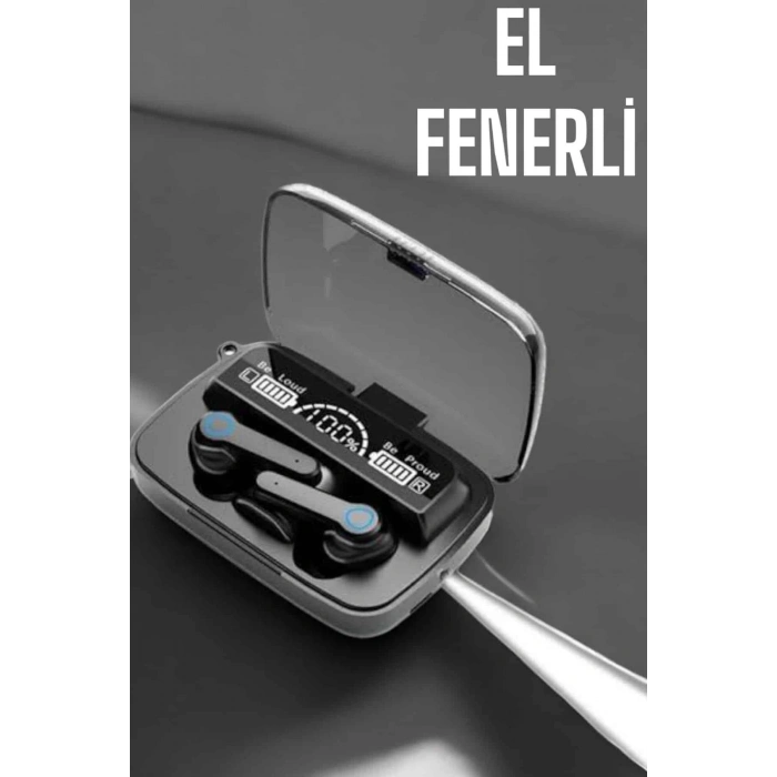 BFS Bluetooth Kulaklık Powerbankli Dijital Göstergeli Dokunmatik Kontrol