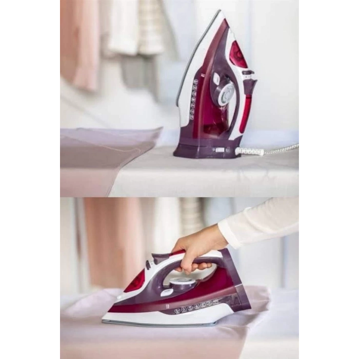 BFS Buharlı Kablolu Ütü 2200 Watt Kireçlenme Önleyici Şok Buharlı