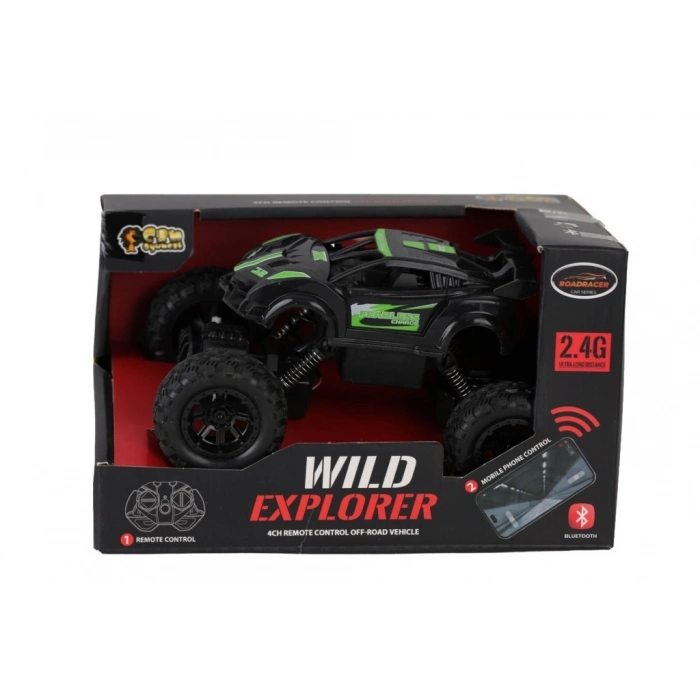 BFS  CR1952 Kumandalı Şarjlı Wild Explorer Off Road Jeep -Can Oyuncak