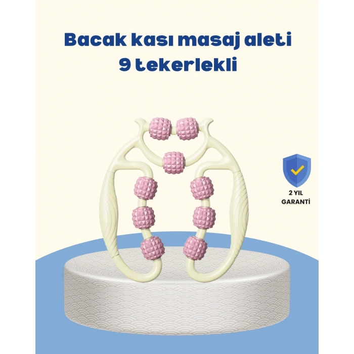 BFS Dayanıklı Plastik Kas Masaj Rulosu Selülit Karşıtı