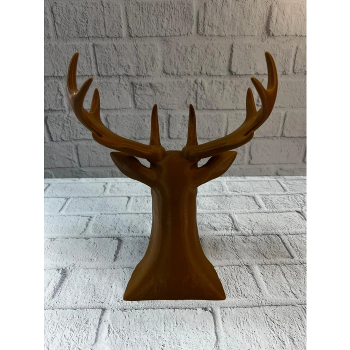 BFS Dekoratif Kahverengi Geyik Biblo Salon ve Raf Dekoru