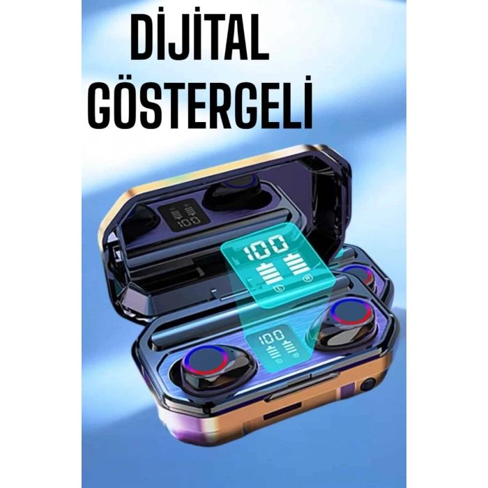 BFS Dijital Göstergeli Bluetooth Bağlantılı Kulaklık Dokunmatik Kontrol