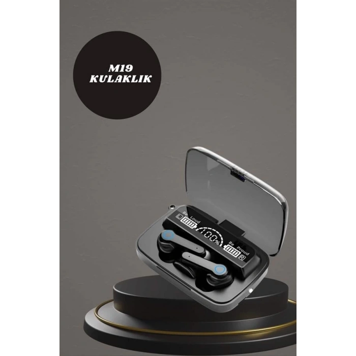 BFS Dijital Göstergeli Powerbank Kulaklık ve 7 Kordonlu Yeni Nesil Akıllı Saat Amoled Ekran