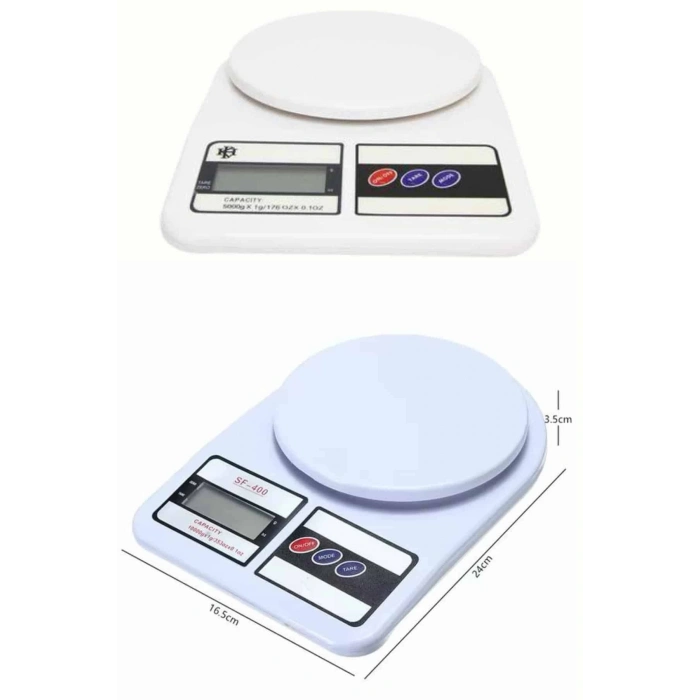 BFS Dijital Hassas 10 Kg Mutfak terazisi tartısı LCD Ekran Mutfak Tartısı