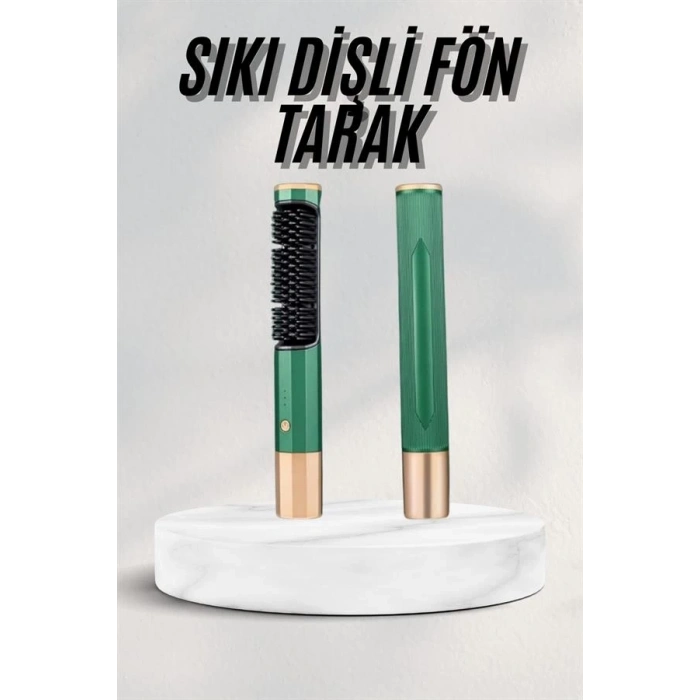 BFS Düzleştirici Fırça Saç Düzleştirici Arada Fön Tarak Taşınabilir