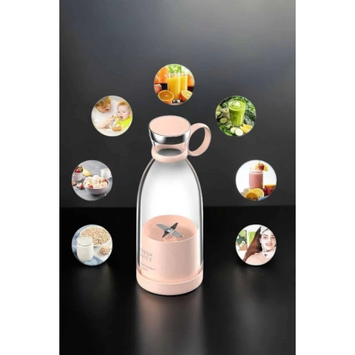 BFS El Blender Taşınabilir Meyve Blender Şarj Edilebilir Taşınabilir Blender Elektrikli