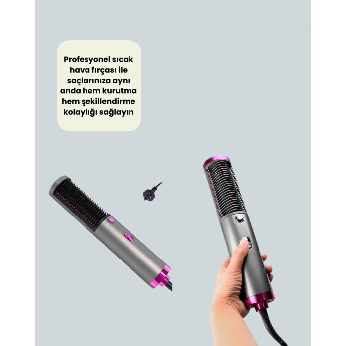 BFS Elektriklenme Önleyici İyonik Saç Şekillendirme Fırçası