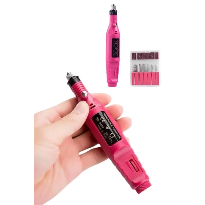 BFS Elektrikli Profesyonel Manikür Pedikür Seti Değiştirilebilir Başlık Seçeneği