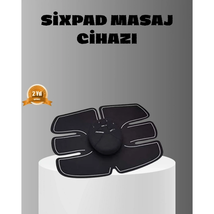 BFS Elektronik Kas Uyarıcı Cihaz 6 Farklı Modlu Jel Pedli Göbek Kol Stimülatör