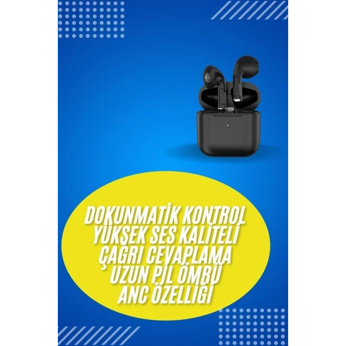 BFS En Çok Tercih Edilen Bluetooth Kulaklık Mikrofonlu Silikonsuz Dokunmatik Kontrol