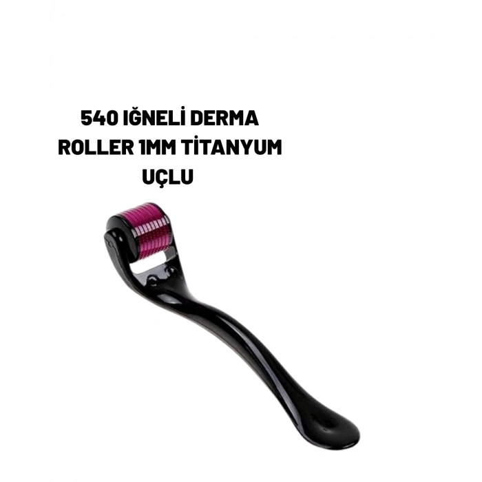 BFS Ev Tipi Mikro İğneli Cilt Bakım Aleti – 1 mm Titanyum Roller