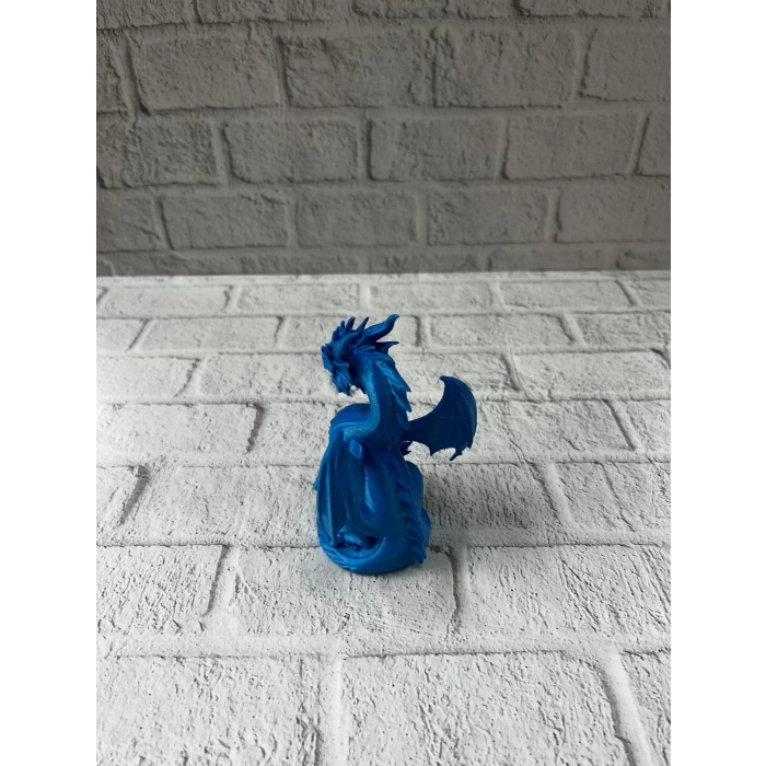 BFS Fantastik Tasarım Ejderha Biblo 12 cm Hediyelik Ev Ofis Aksesuarı