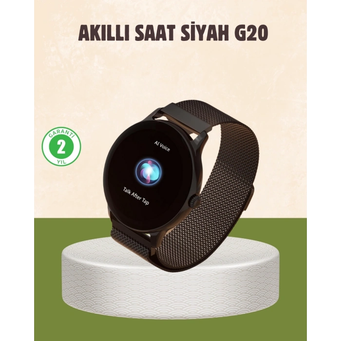 BFS G20 Mini Akıllı Saat – Sağlık Takibi, Uzun Pil Ömrü, Dokunmatik Renkli Ekran