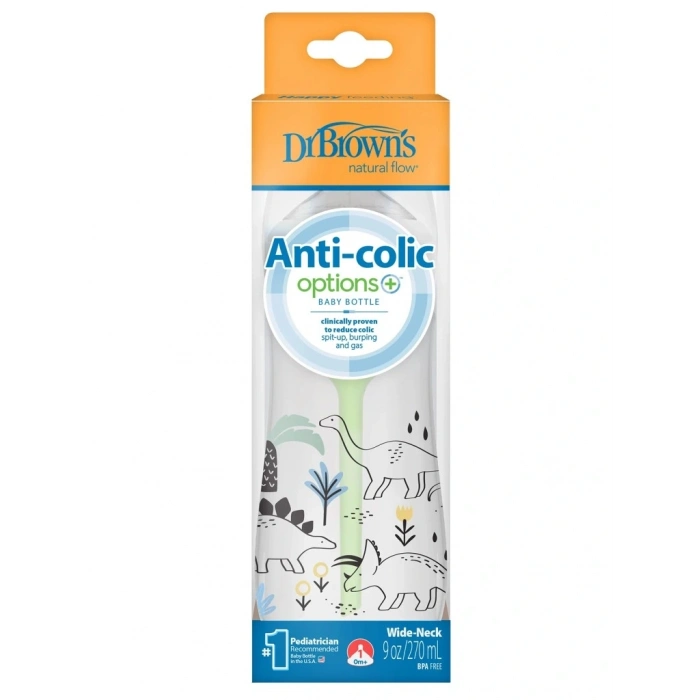 BFS Geniş Ağız PP Antikolik Options Biberon  270ml Erkek