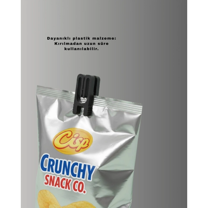 BFS Gıda Saklama Mandalı Tazelik Koruyucu 10’lu Set