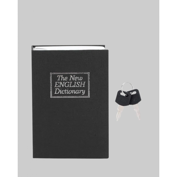 BFS Gizli Kitap Kasa – Metal Gövdeli, Anahtarlı